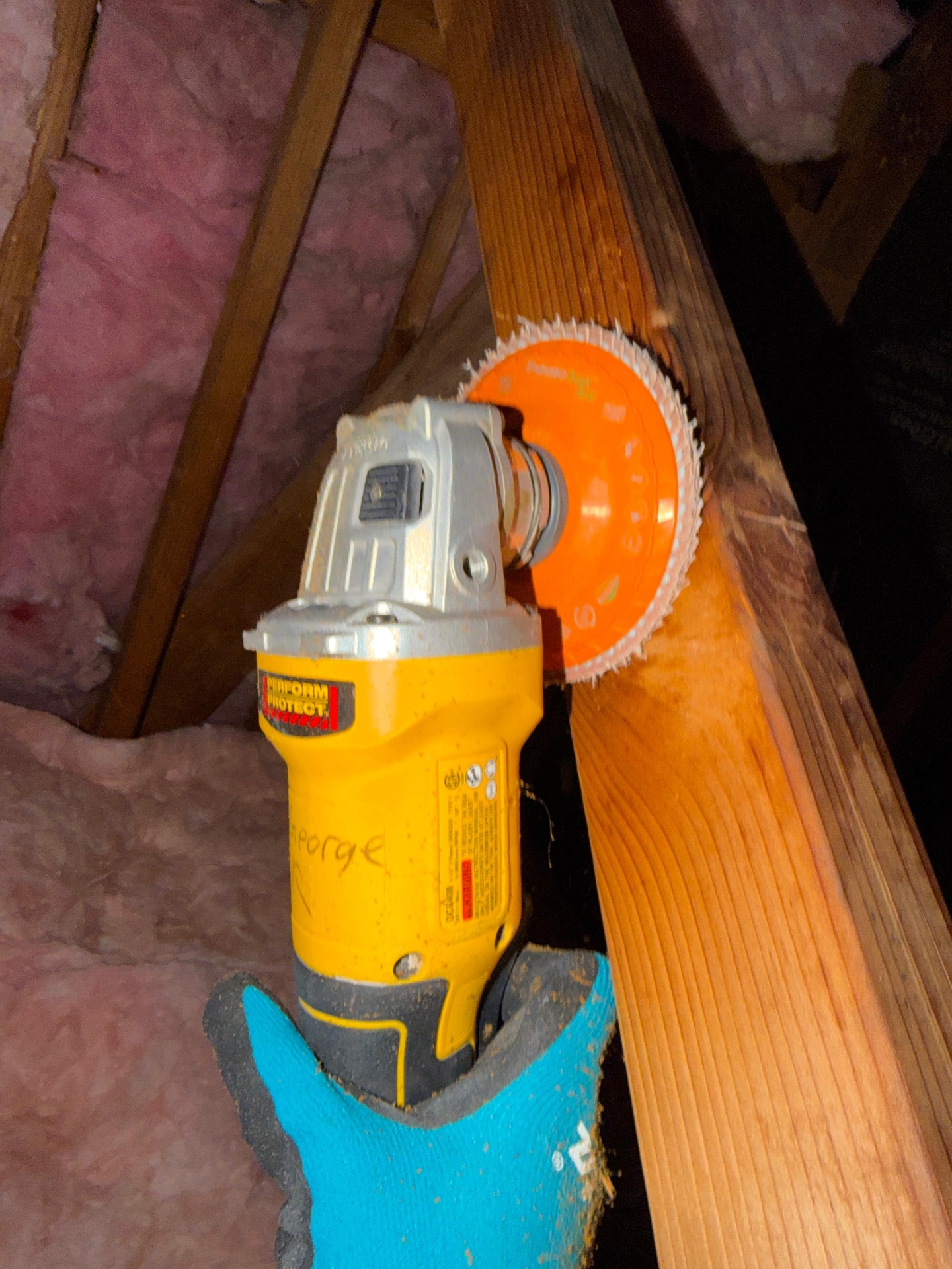 Attic Moisture Testing